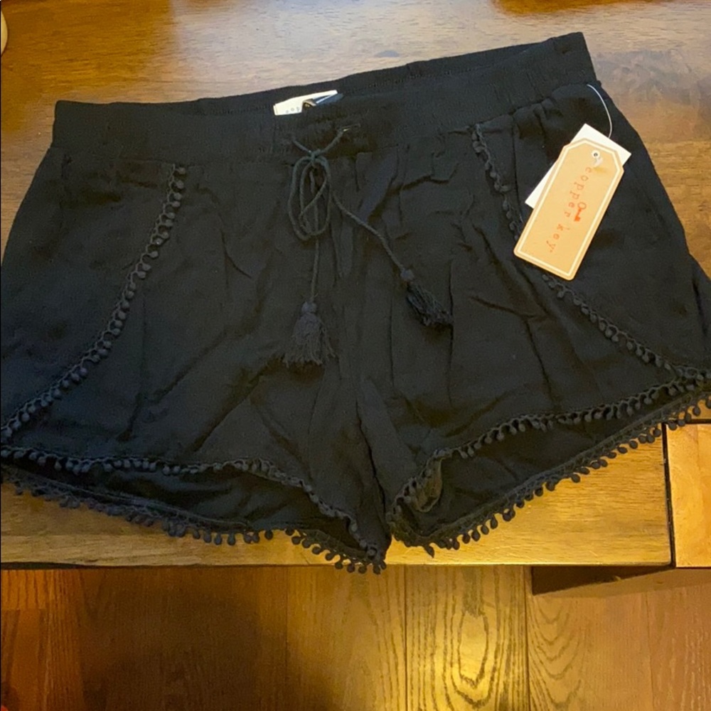 Linen shorts